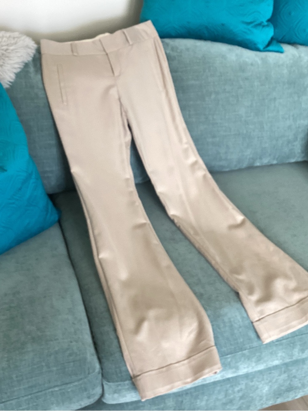 Banana Republic Tan Flare Pants